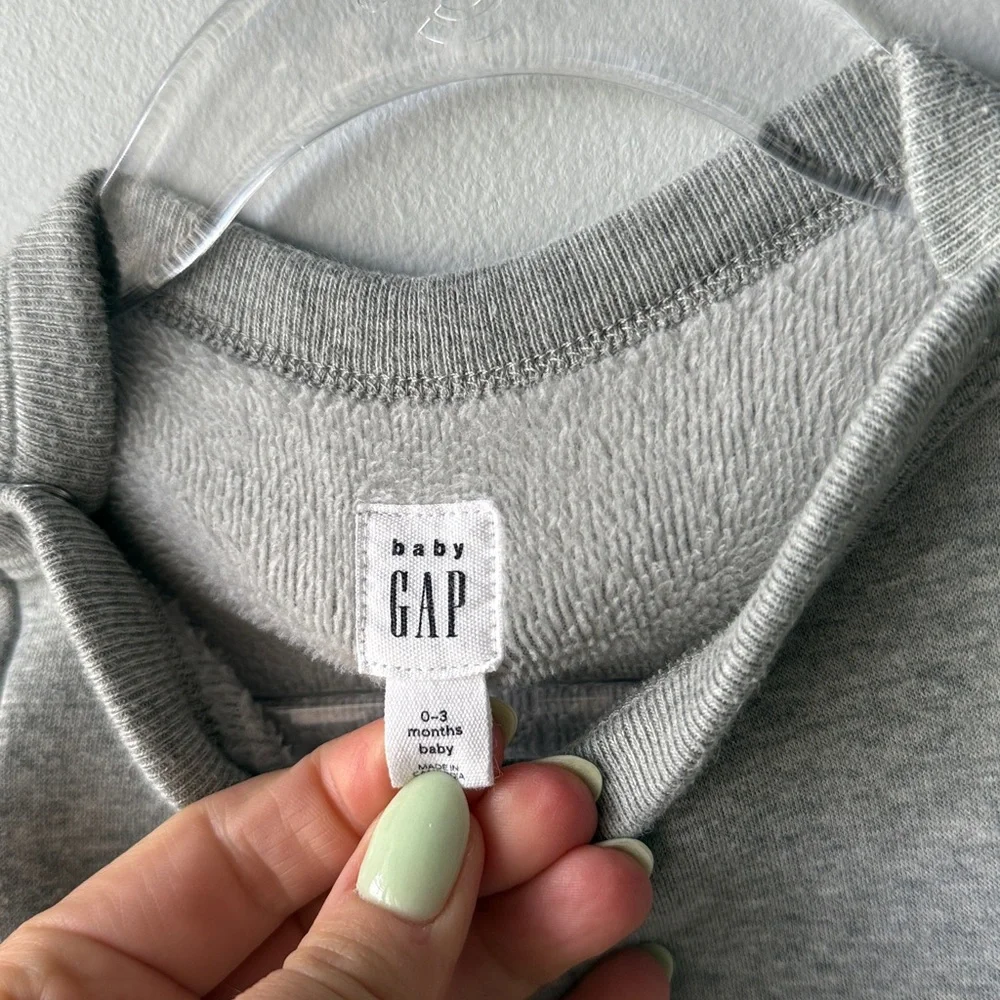 Baby Gap 0-3 Month‎ Polar Bear Fleece Lined Jumpsuit
